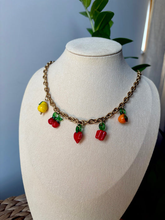 Collana “frutta”