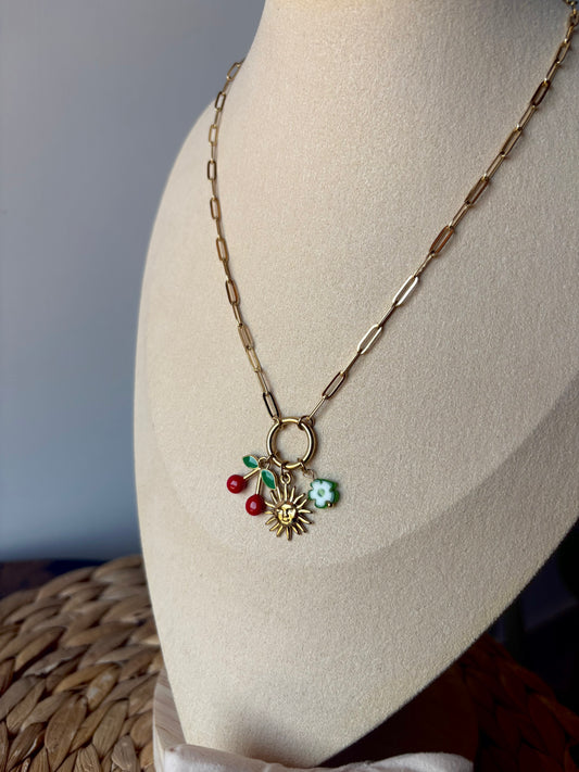 Collana ciliegia